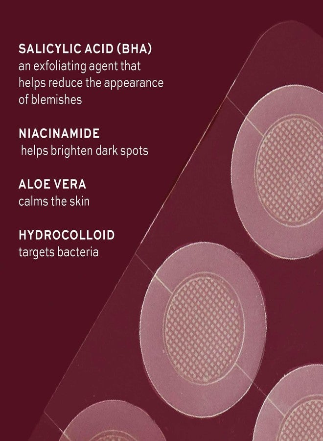 ITK Microneedle Blemish Pimple Patches with Aloe Vera - Blemish Spot Treatment - Reduces Appearance of Blemishes + Dark Spots - Soothes + Heals Skin - Oil-Free for All Skin Types - 6 Count Packet - Image 3